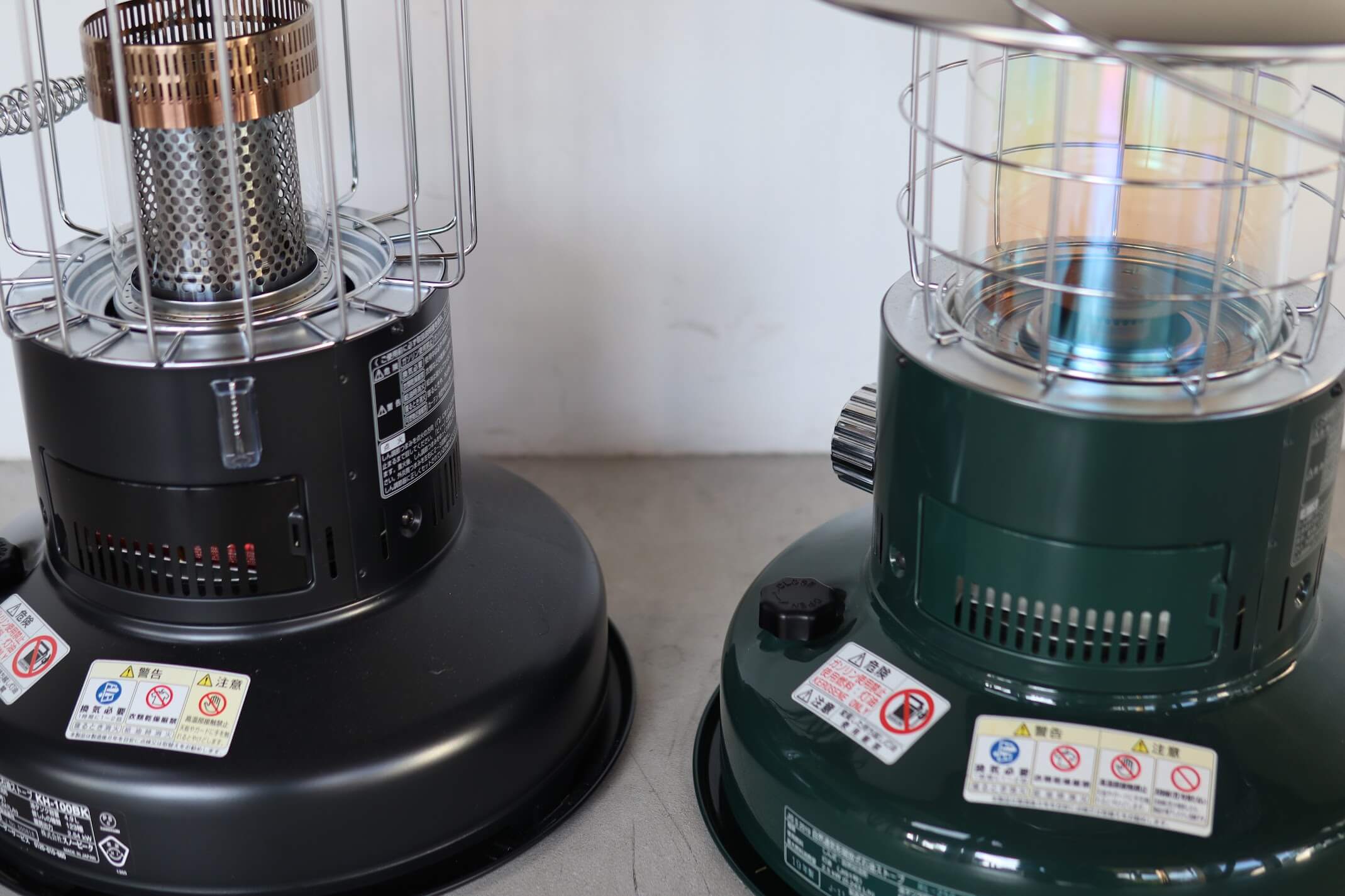 スノーピーク グローストーブ(KH-100BK) 水平器の有無