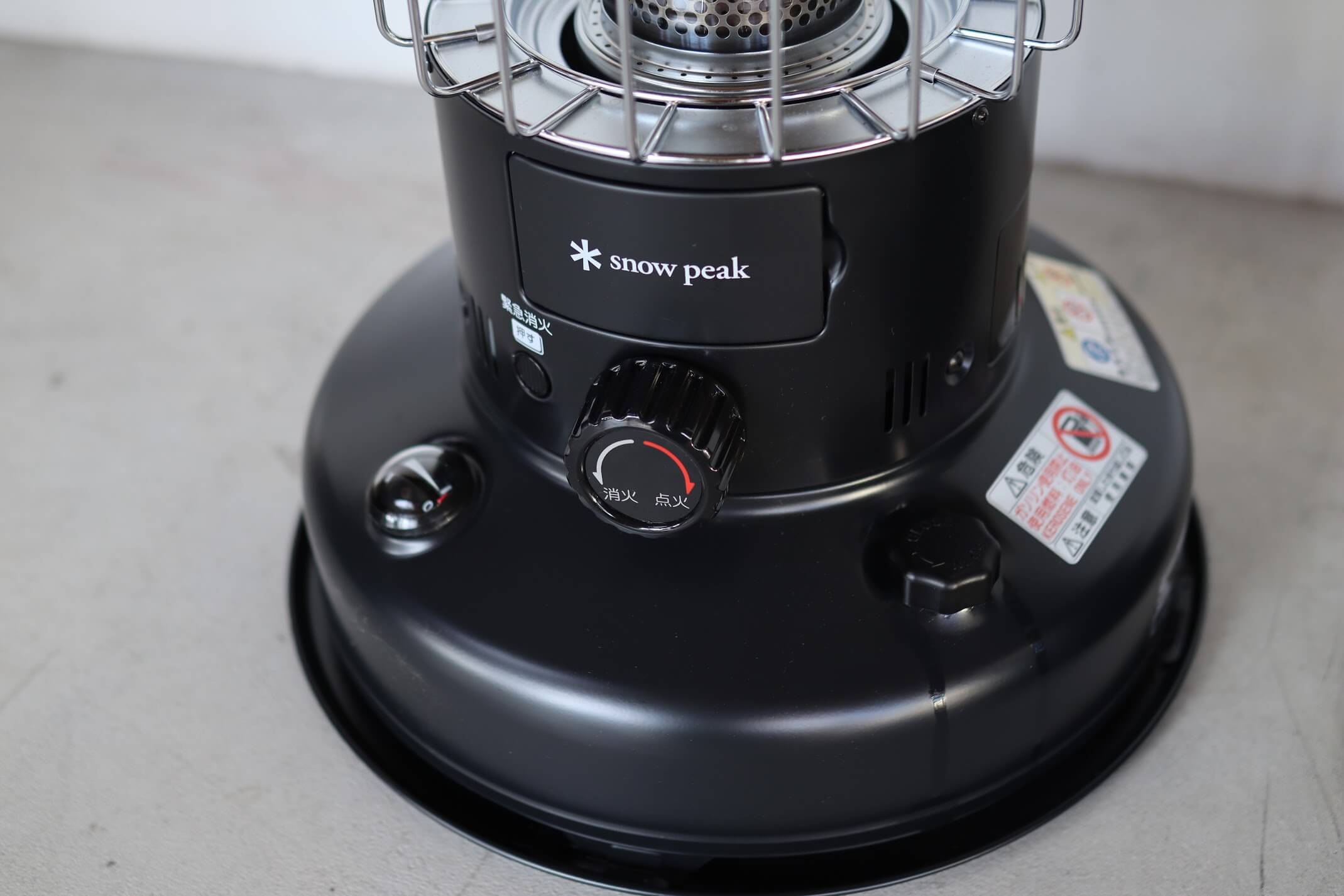 スノーピーク グローストーブ(KH-100BK) 塗装