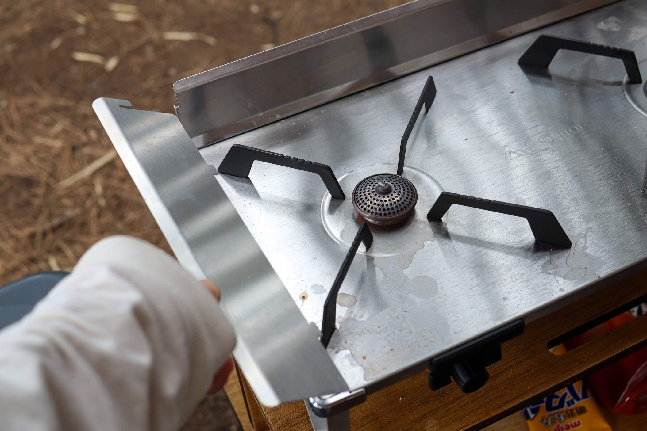 SOTO レギュレーター 2バーナー GRID ST-526 風防