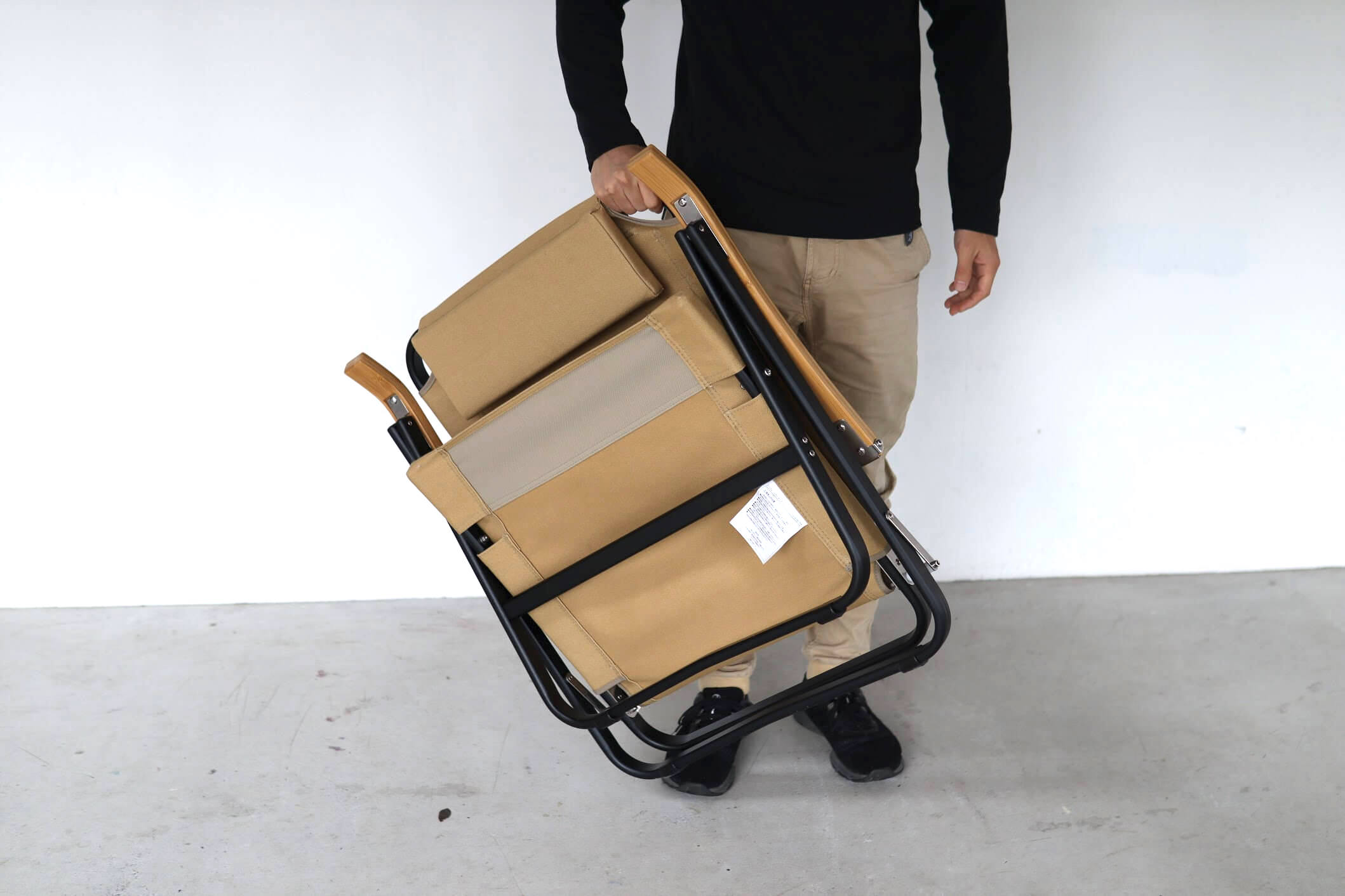 Onway コンフォーローチェア [OW-61BD-BM] 仕舞寸法