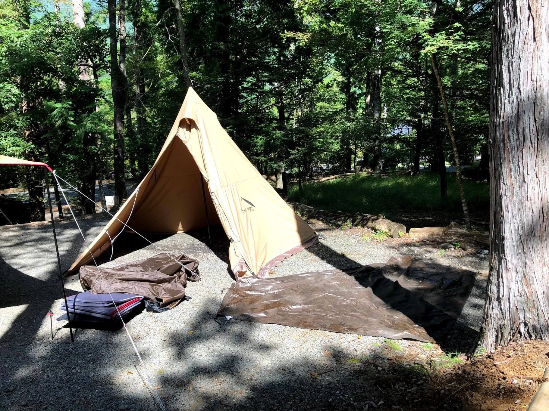 サーカスグランドシートハーフ