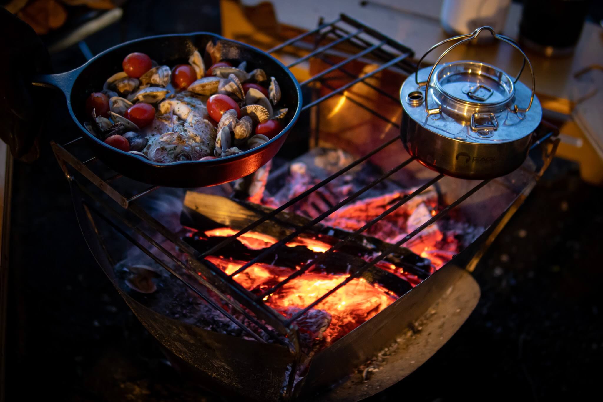 イーグルプロダクツ キャンプファイヤーケトル レビュー