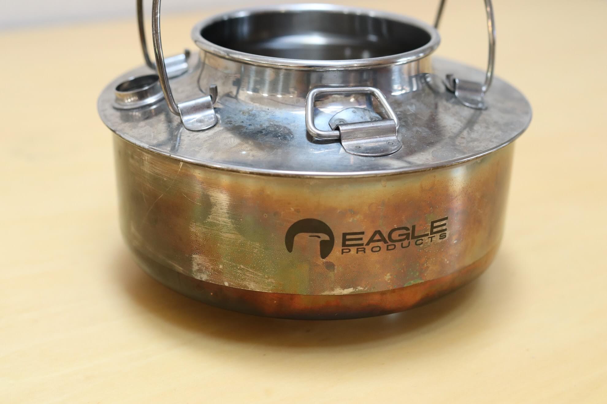 イーグルプロダクツ キャンプファイヤーケトル ロゴ