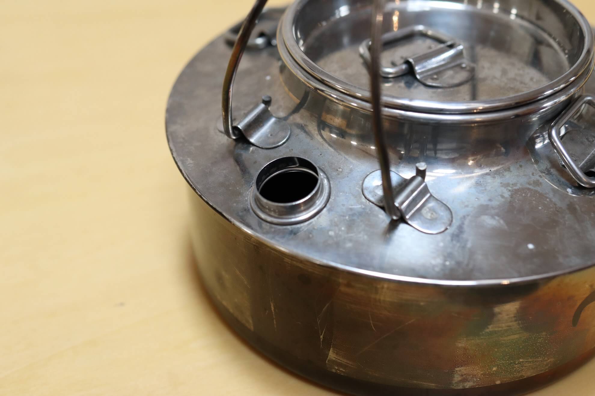 イーグルプロダクツ キャンプファイヤーケトル 注ぎ口