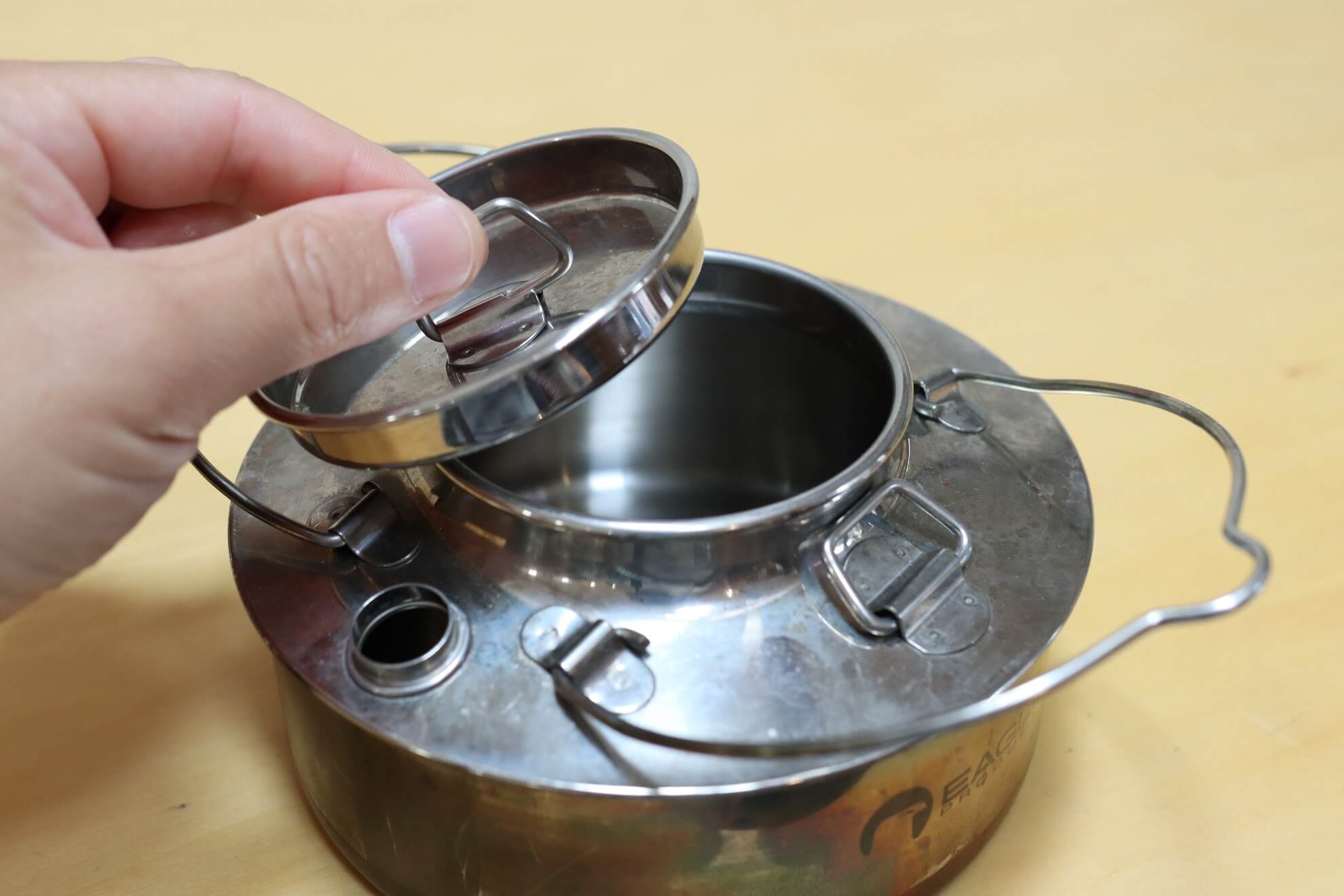 イーグルプロダクツ キャンプファイヤーケトル フタ