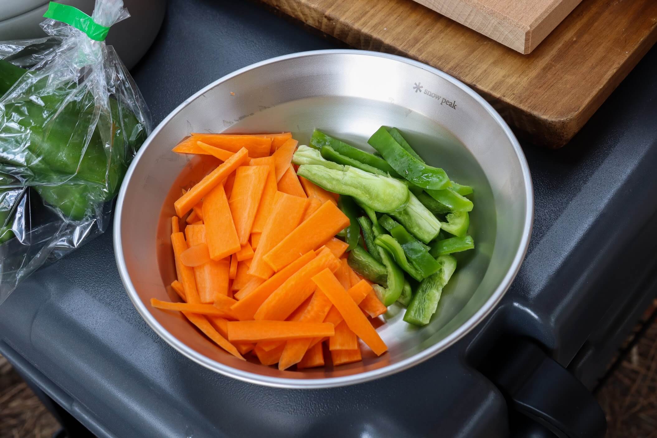 snowpeak マナイタセットL 野菜