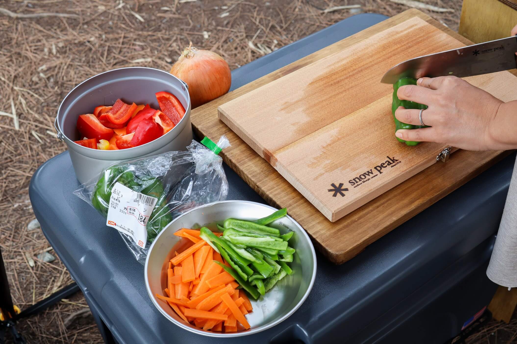 スノーピーク 包丁 まな板セットL メッシュケース 新品 楽天市場】スノーピーク マナイタ ケースセット マナイタセット