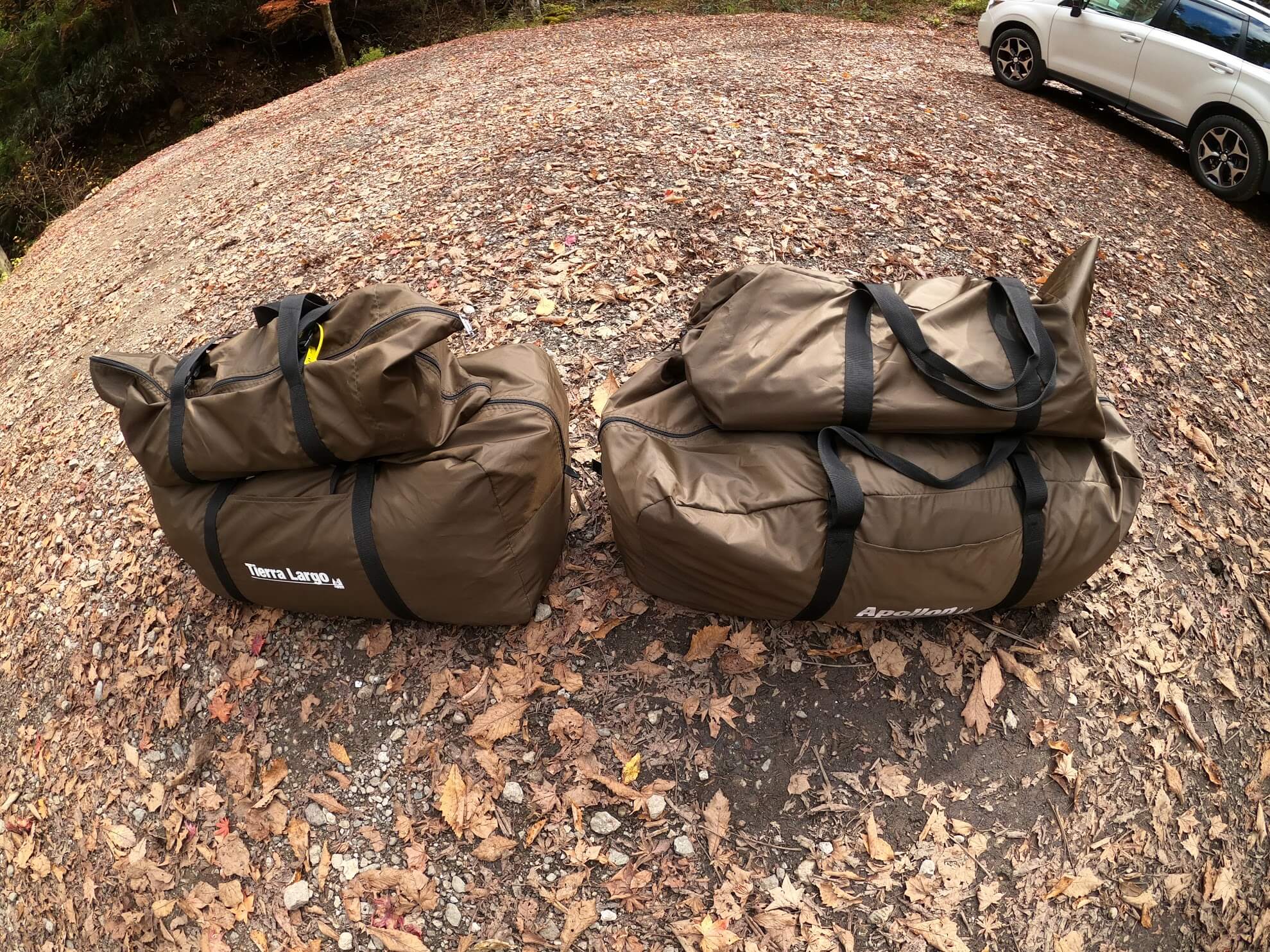 ogawa ティエラ ラルゴ とogawa アポロン 可搬性 比較