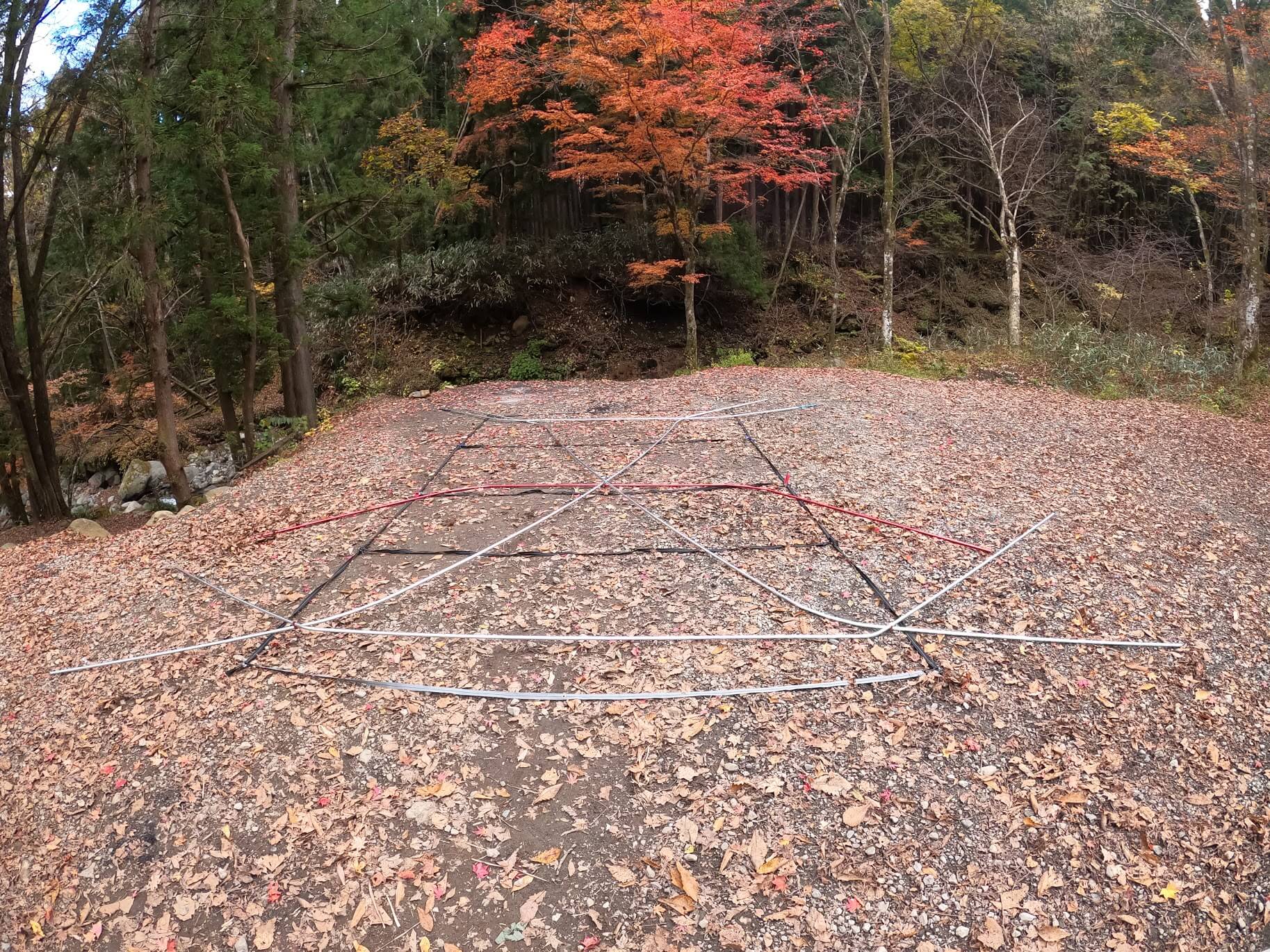 ogawa ティエラ ラルゴ ポール 仮組み