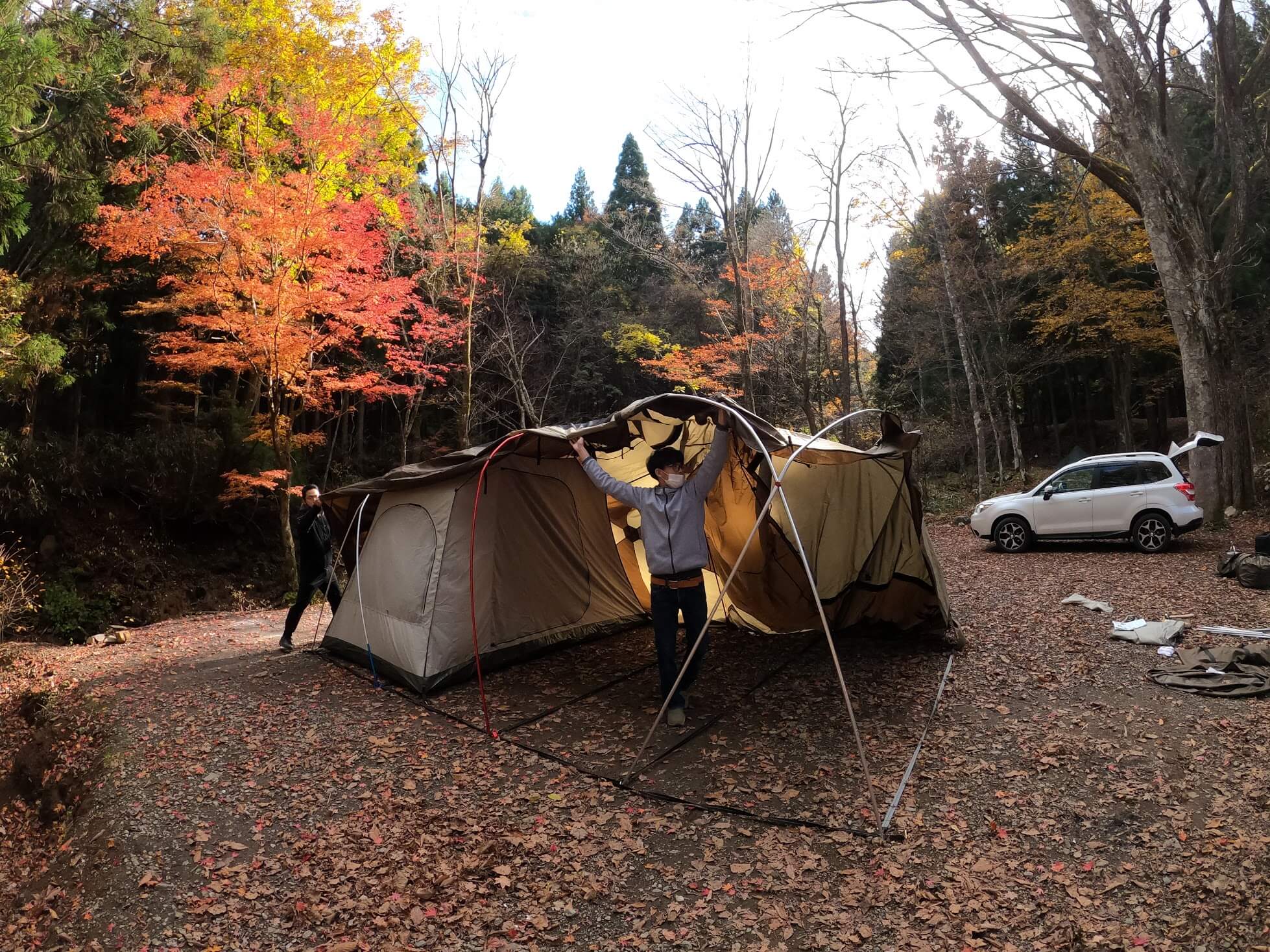 ogawa ティエラ ラルゴ フライシート 被せる