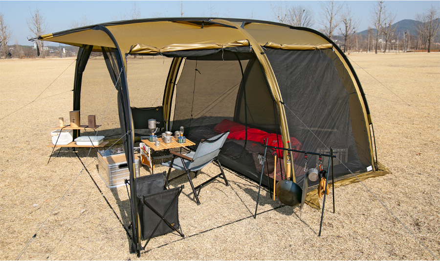 ミニマルワークス V HOUSE M インナーテント 広さ