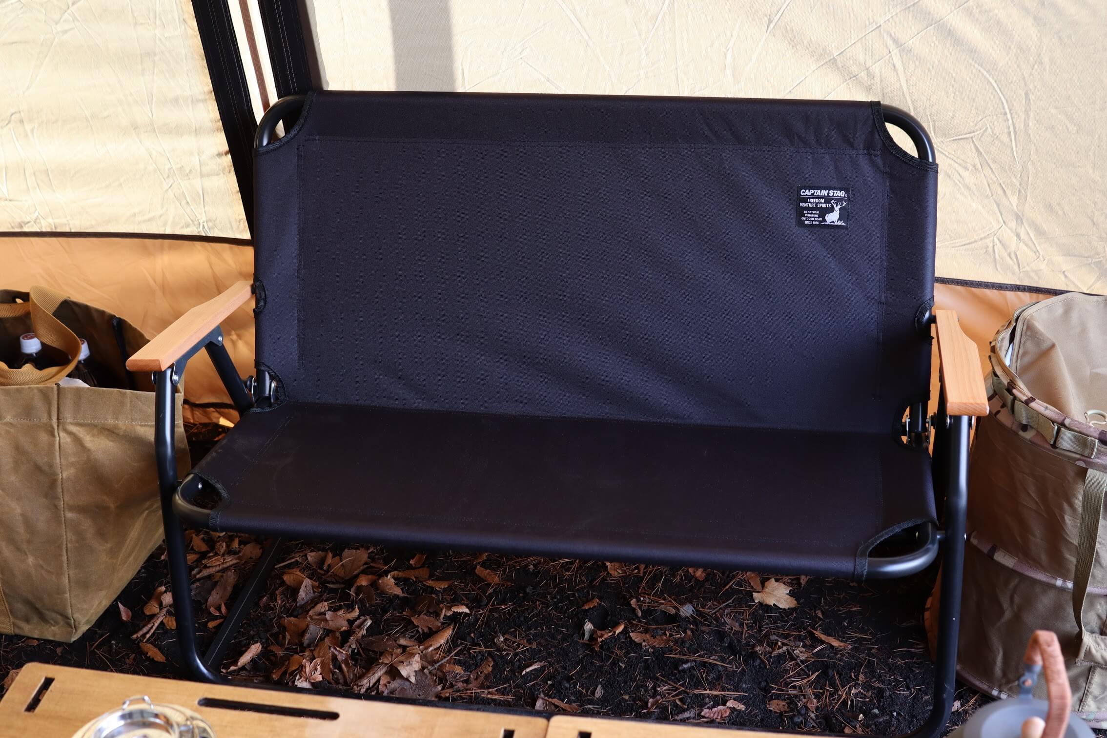 CSブラックラベル アルミ背付ベンチ