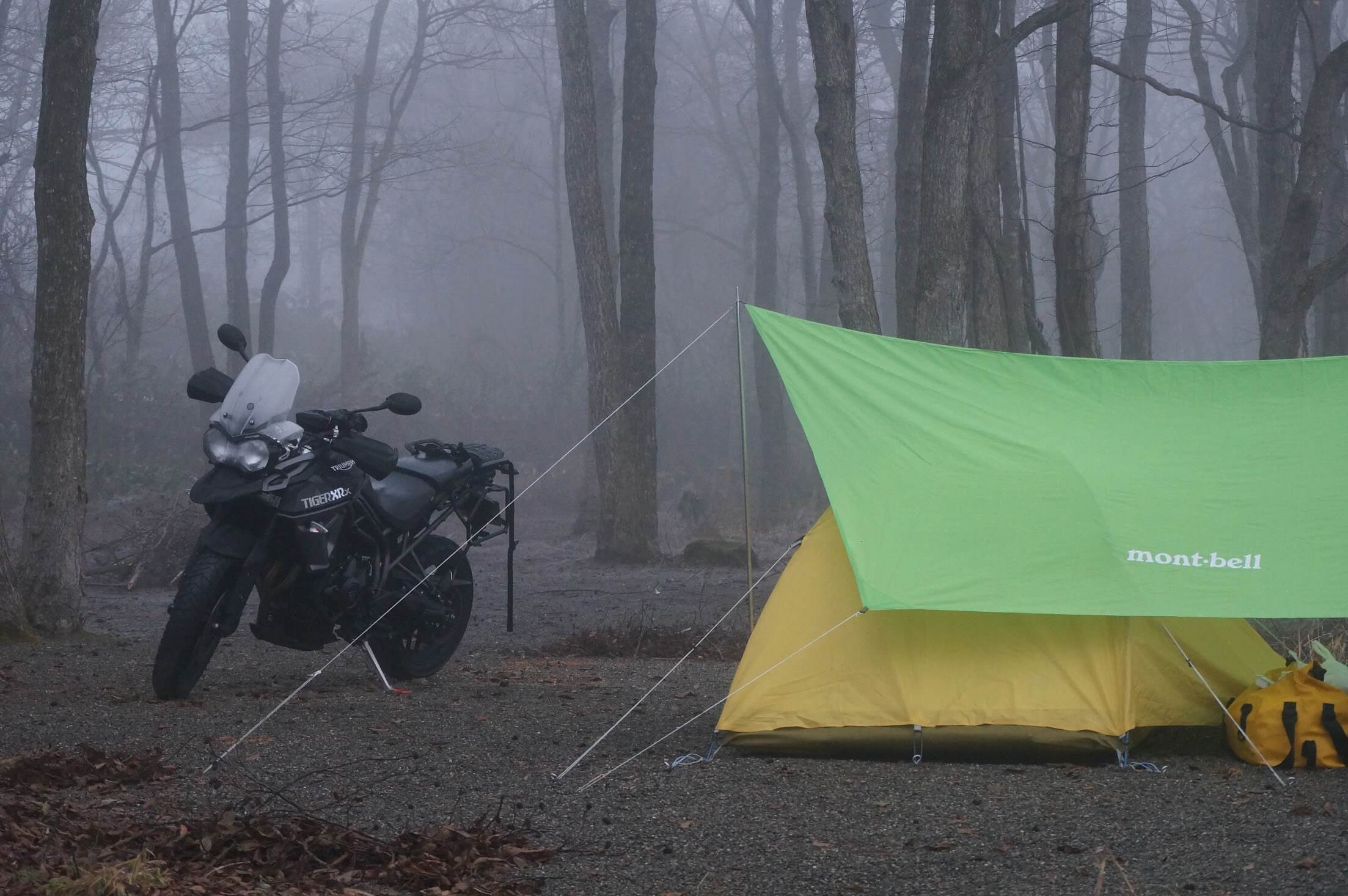 テンマクデザイン パンダライト　モンベル クロノスドーム2型と比較