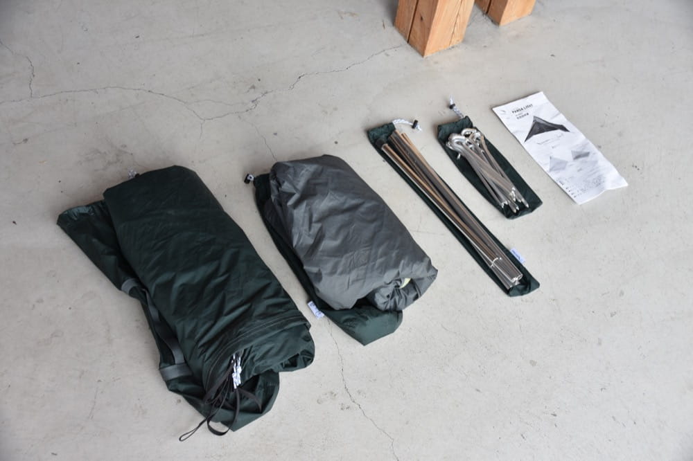 テンマクデザイン パンダライト 付属品