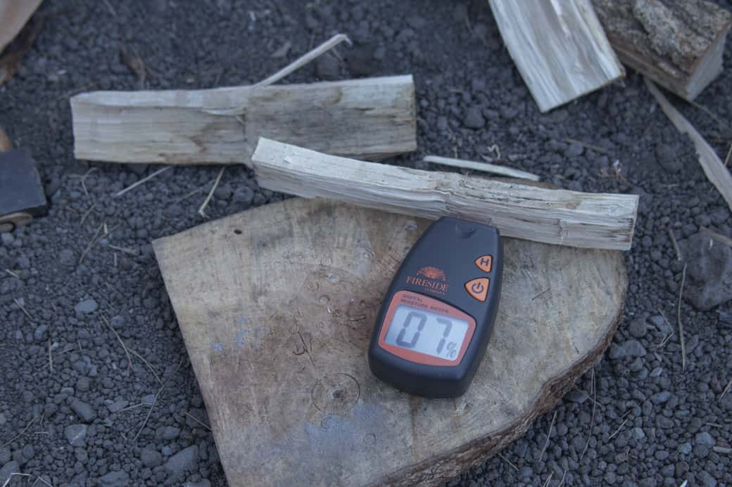 ファイヤーサイド デジタル含水率計　使用方法