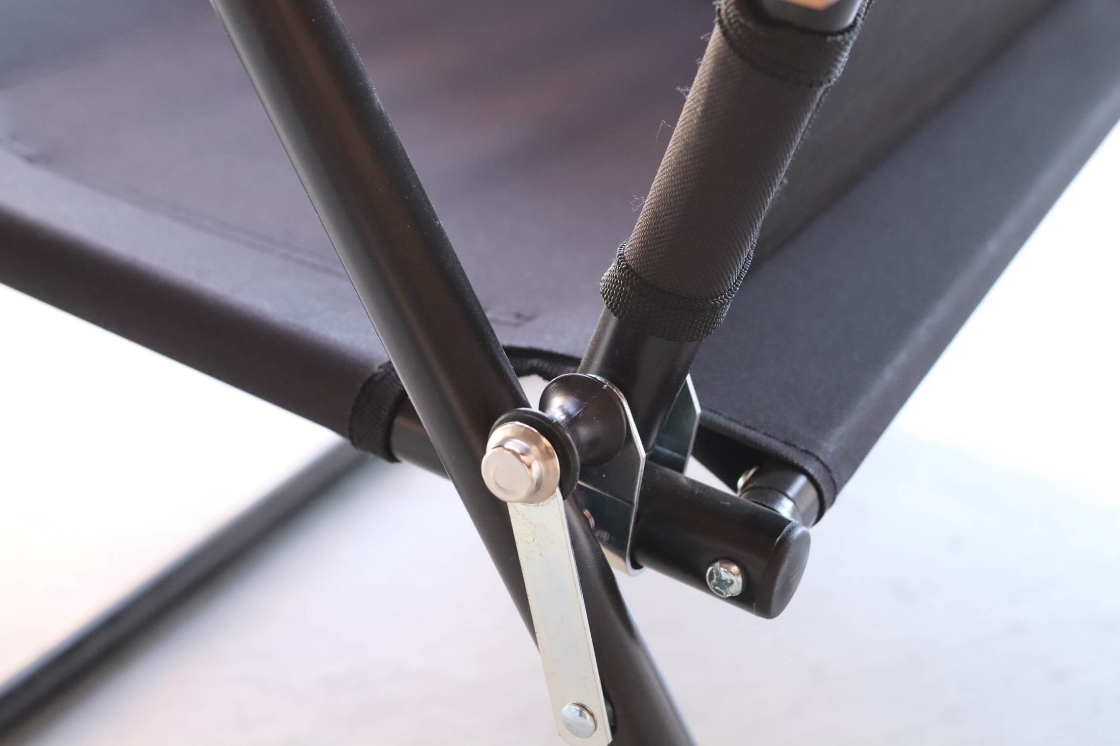 CAPTAIN STAG CSブラックラベル アルミ背付ベンチ 接続パーツ