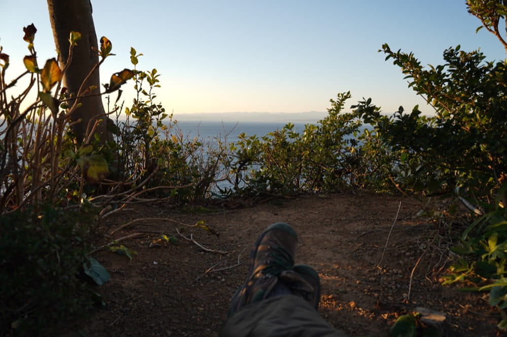 雲見夕陽と潮騒の岬オートキャンプ場 絶景オーシャンビュー