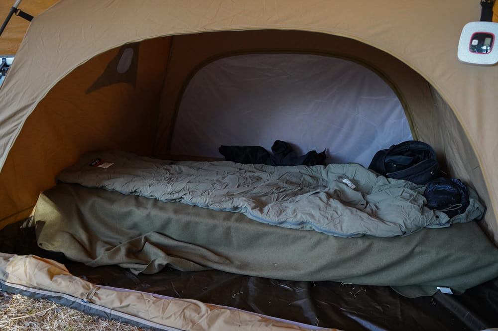 Ficouture × NANGA WASHING NYLON SLEEPING BAG