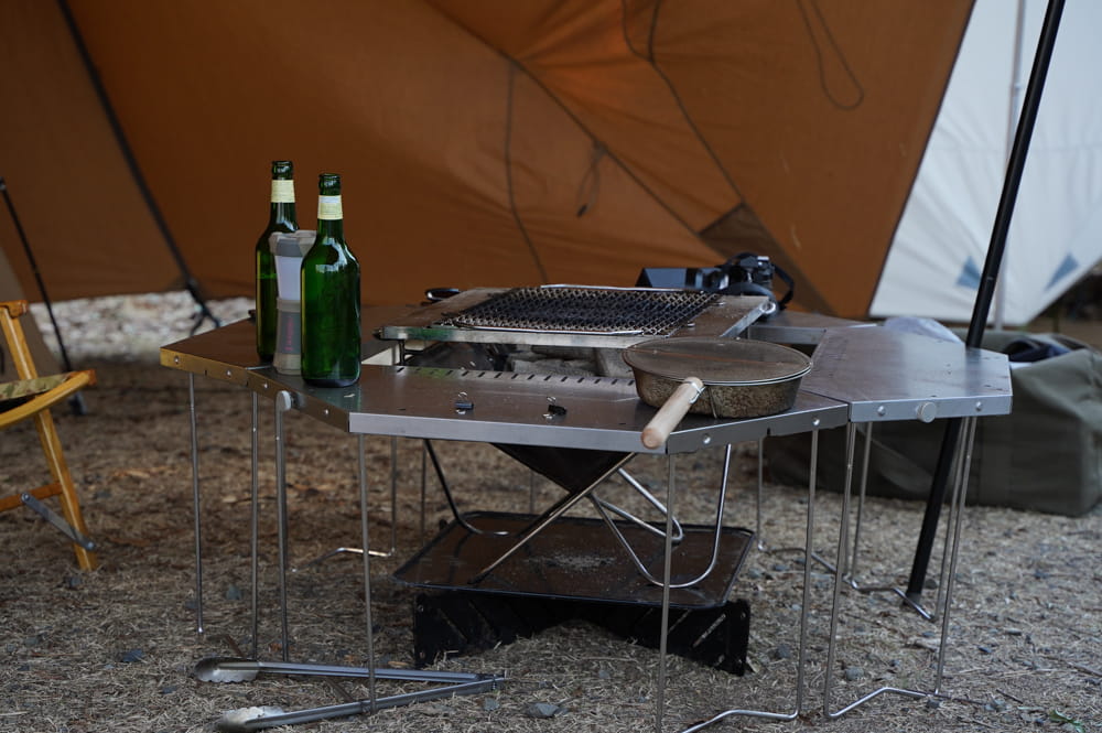 スノーピーク ジカロテーブル