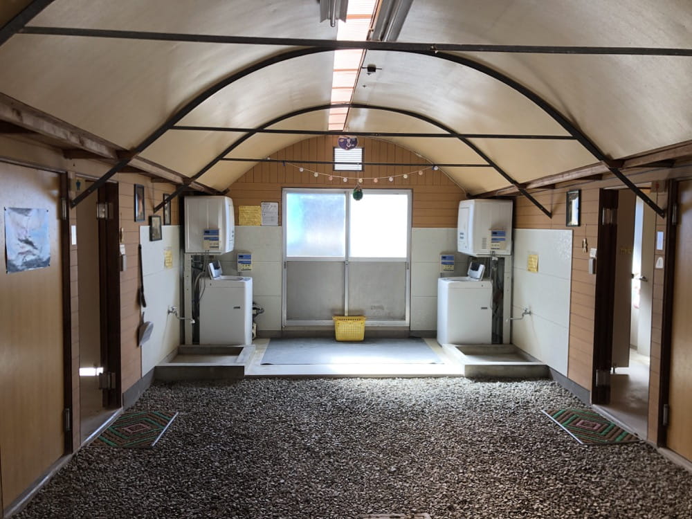 雲見夕陽と潮騒の岬オートキャンプ場 トイレ