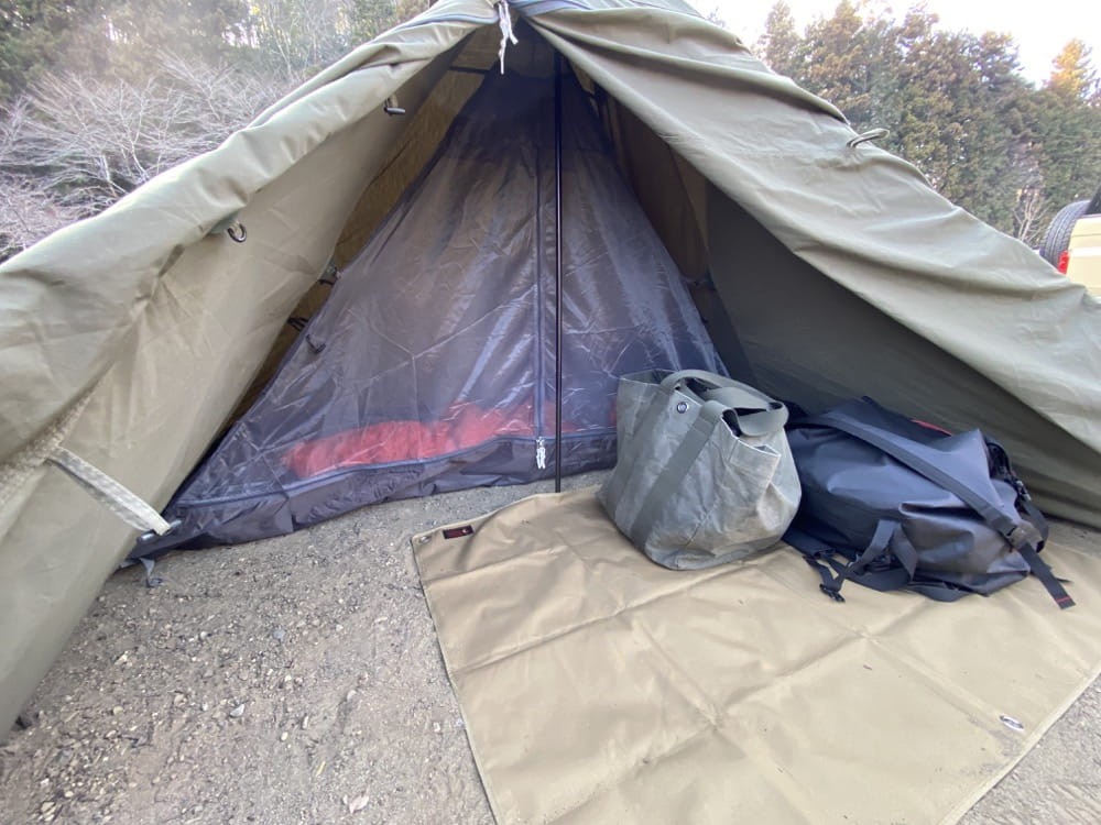 BUNDOK(バンドック)ソロティピー1 TC【BDK-75TC】 レビュー。軍