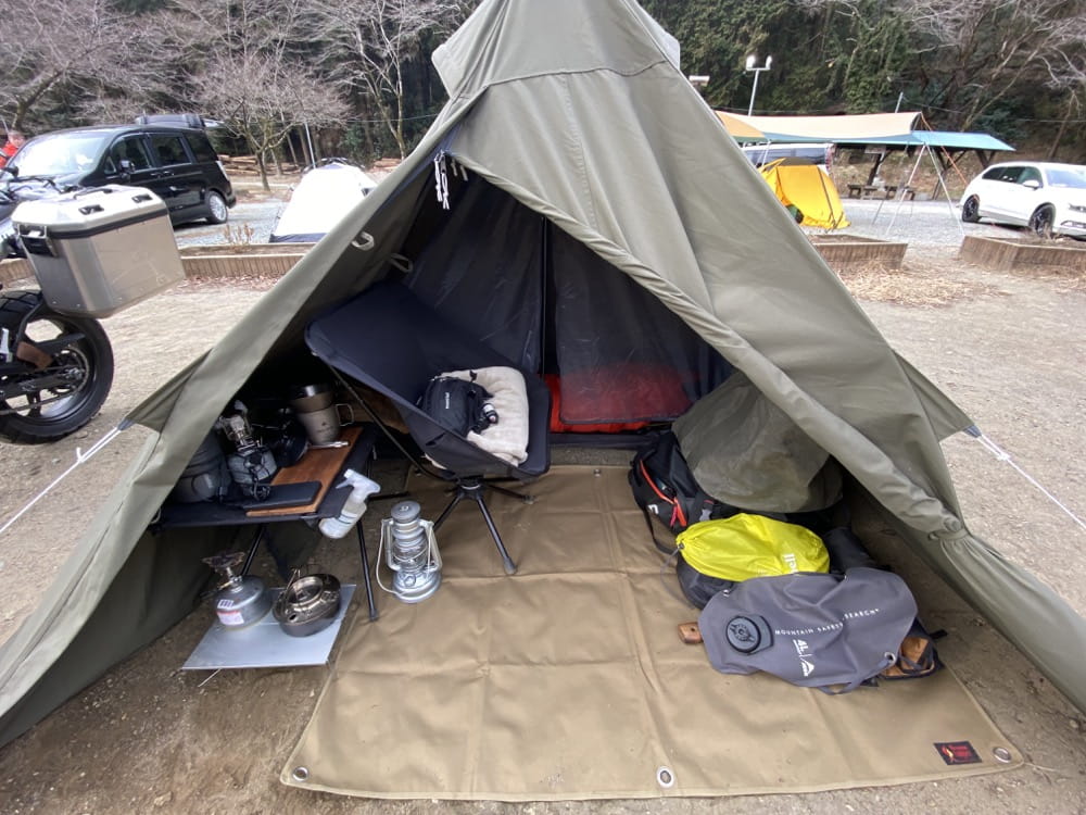 バンドック　ソロティピー1tc 2022年更新】BUNDOK(バンドック) テント ソロティピー1TC 張り