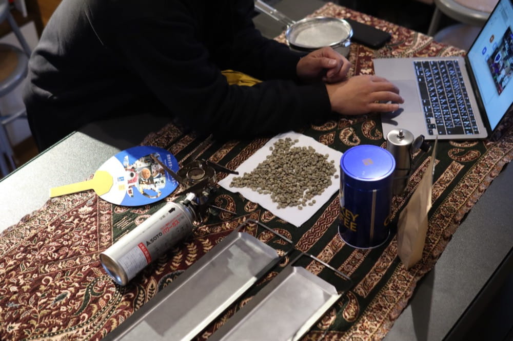 KEY COFFEE　焙煎オンラインイベント