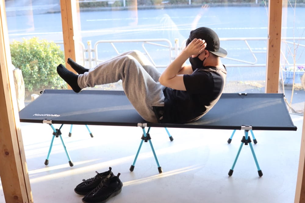 ネイチャーハイクのコットをレビュー。最強コスパ、高級コット