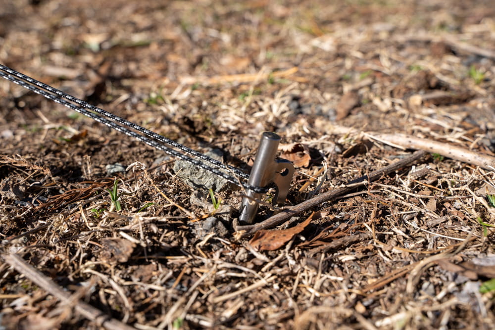晴家村（はれるやむら）キャンプ場 土質