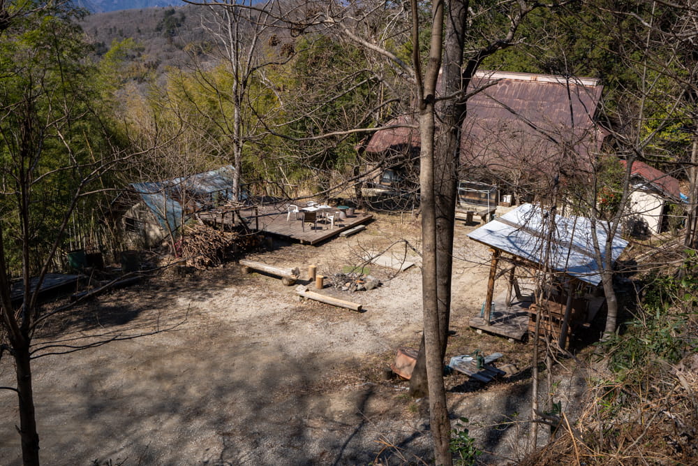 晴家村（はれるやむら）キャンプ場 古民家エリア