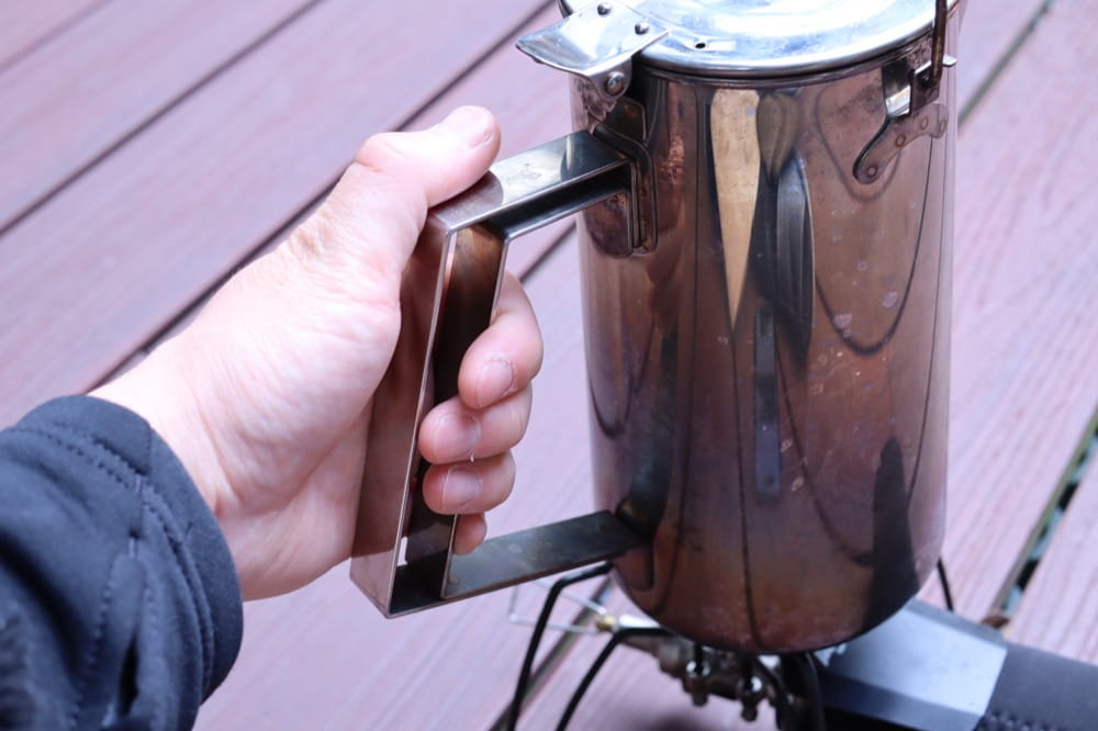 スノーピーク(snow peak) クラッシックケトル1.8 CS-270 背面ハンドル