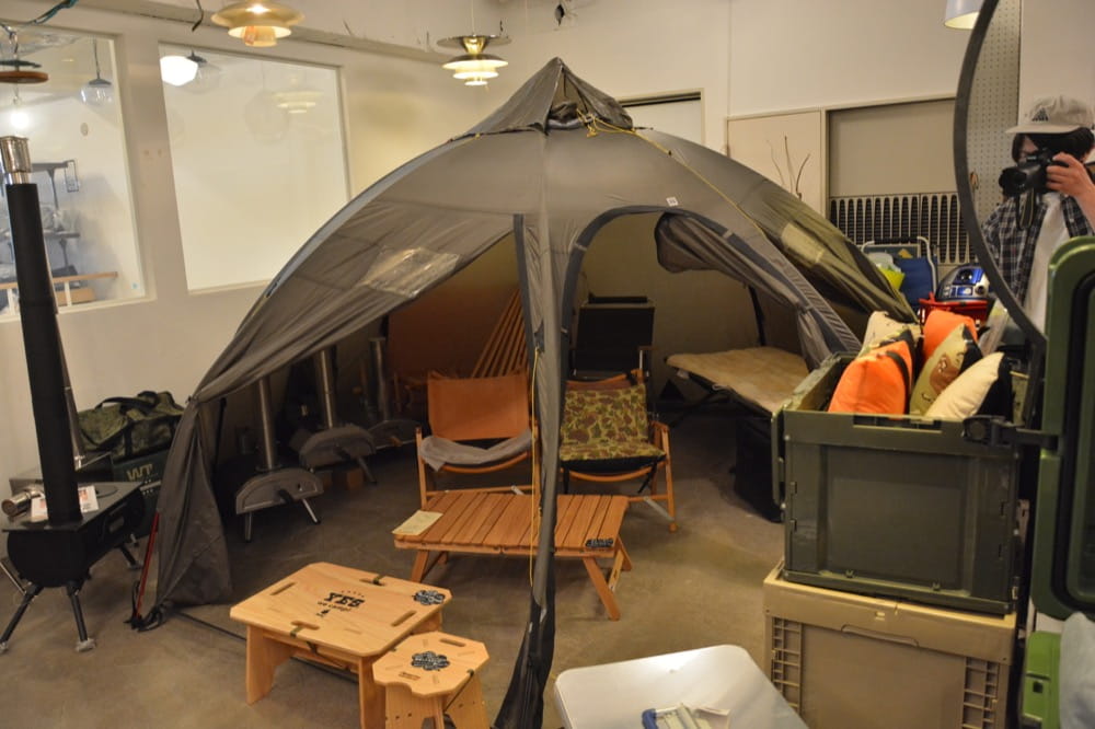 日本橋 plywood(プライウッド)　テント