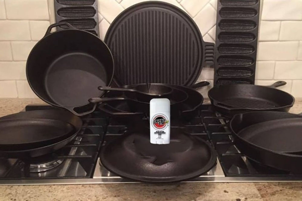 鋳鉄製フライパン　クリスビースティック