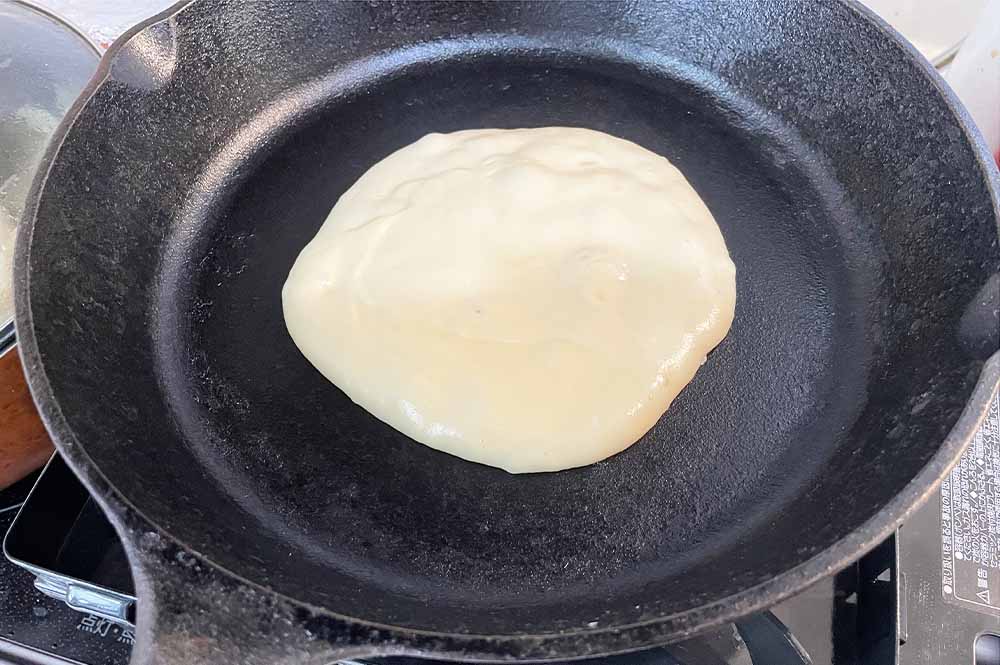 鋳鉄製フライパン ホットケーキ