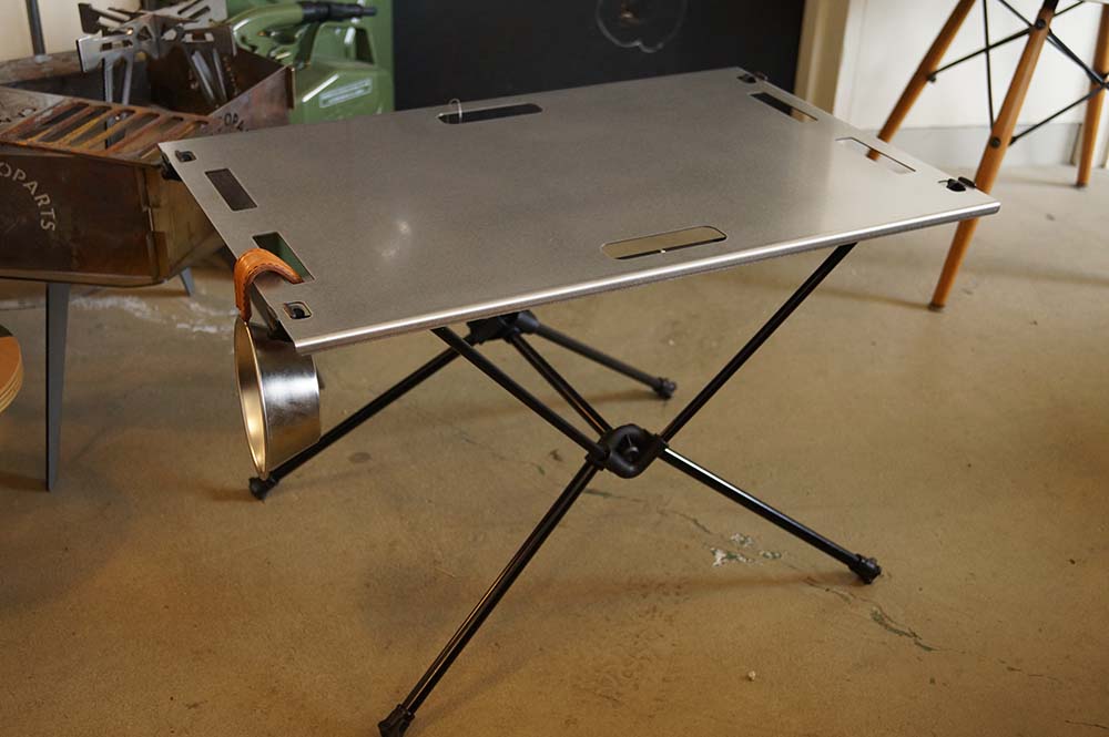 CAMPOOPARTS ステンレス天板単品B4 ＜Helinox Home(ヘリノックス）テーブルM.S.ワン用＞