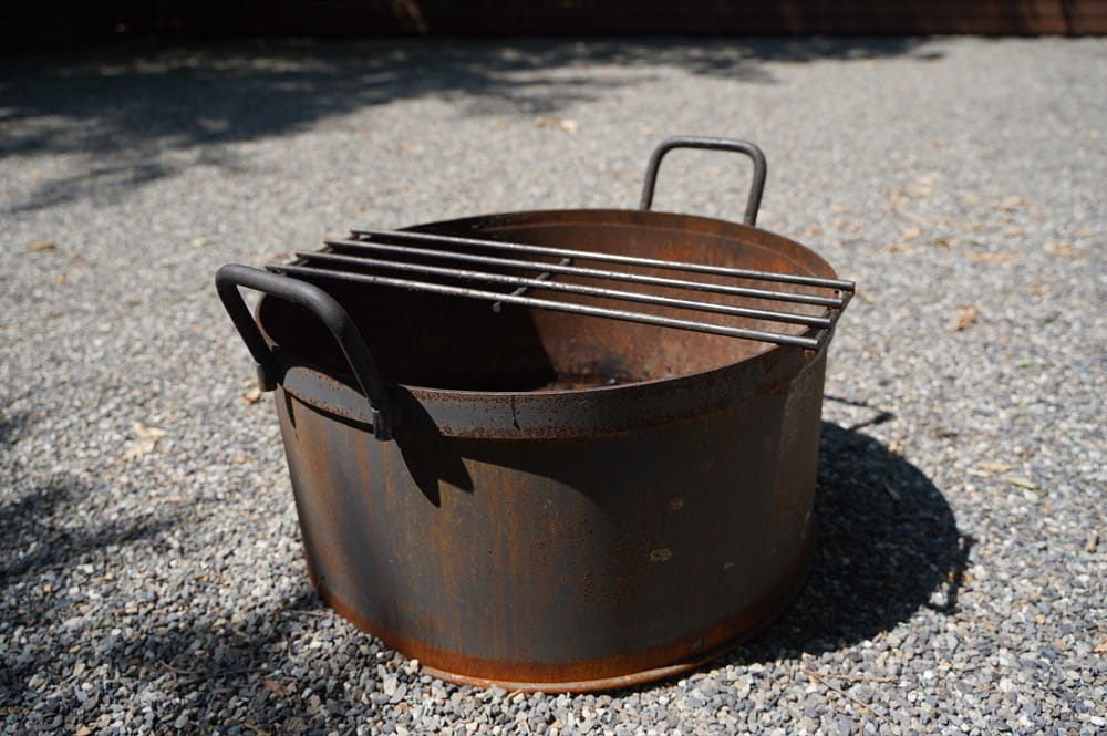 camp 24. 白州フィールド　焚き火台&五徳