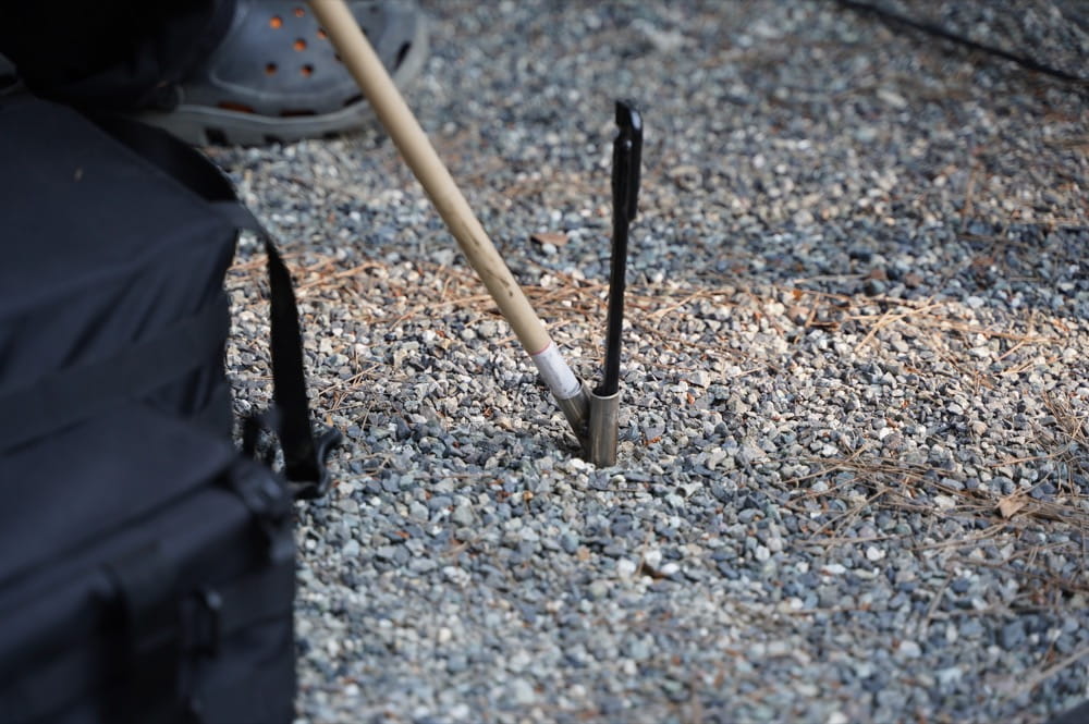 camp 24. 白州フィールド 土質