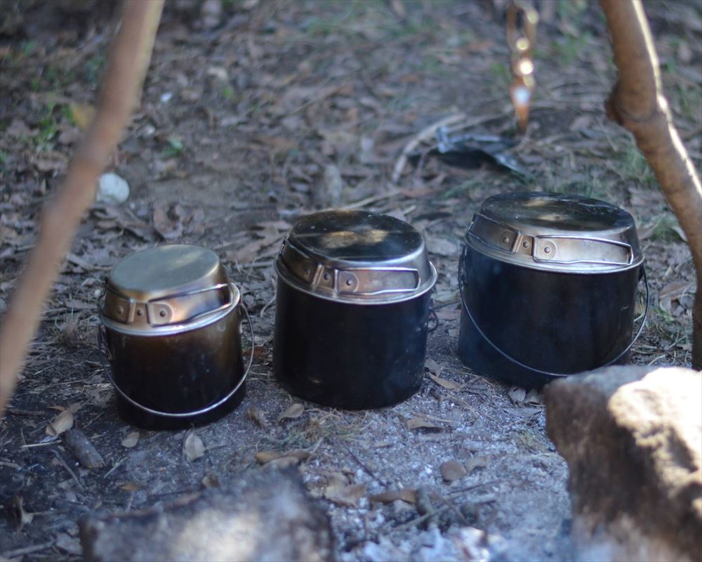 DUG 焚火缶　3点セット