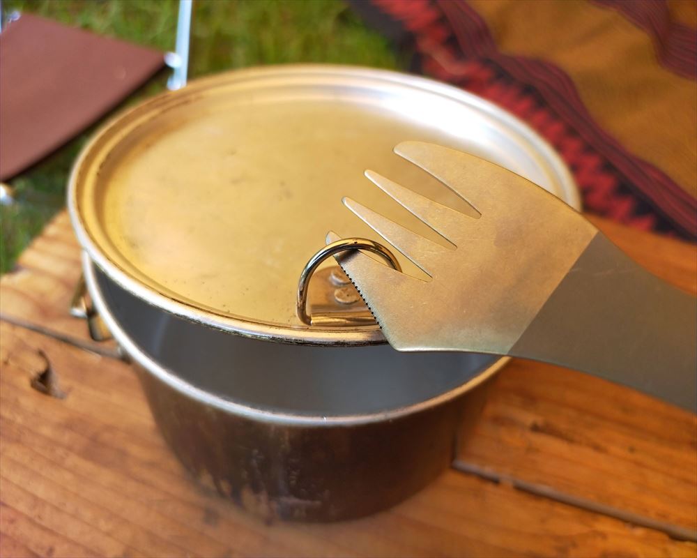 エバニュー(EVERNEW) Backcountry Almi Pot ツマミ