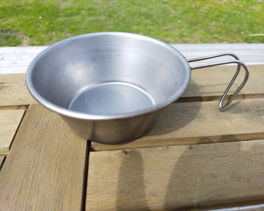 シェラカップとロッキーカップとソロ用クッカーを比較してみた