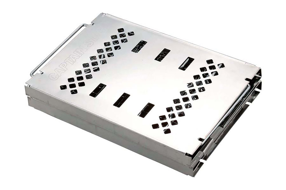 カマドスマートグリル　コンパクトな収納性