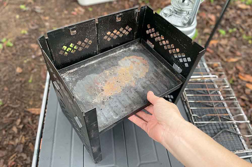 カマドスマートグリル　炭受け