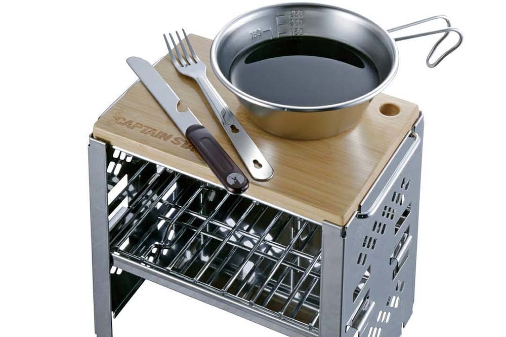 カマドスマートグリル　竹製マルチボード