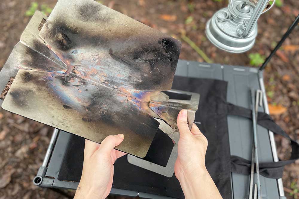 flames「ファイヤースタンド」火床のはめ方