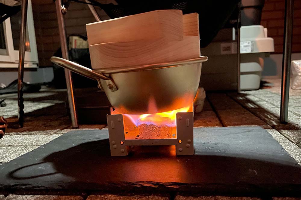 マッコリカップ　炊飯　手順