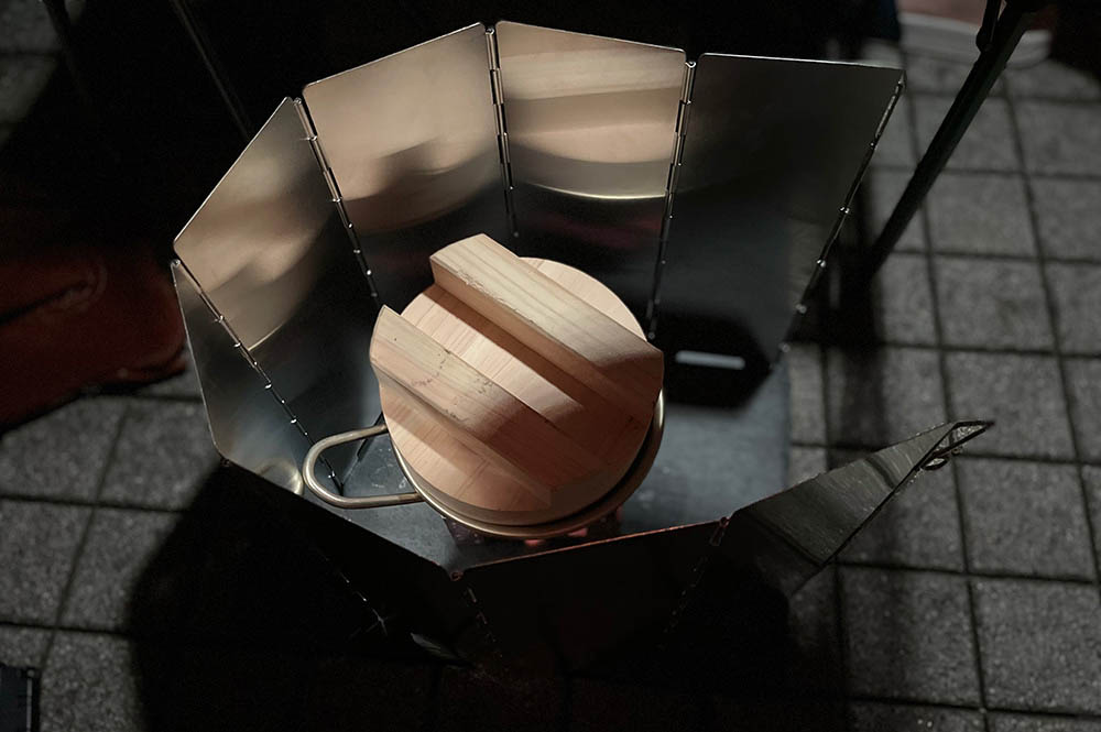 マッコリカップ　炊飯　手順