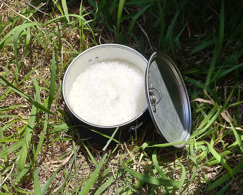 Backcountry Almi Pot 炊飯