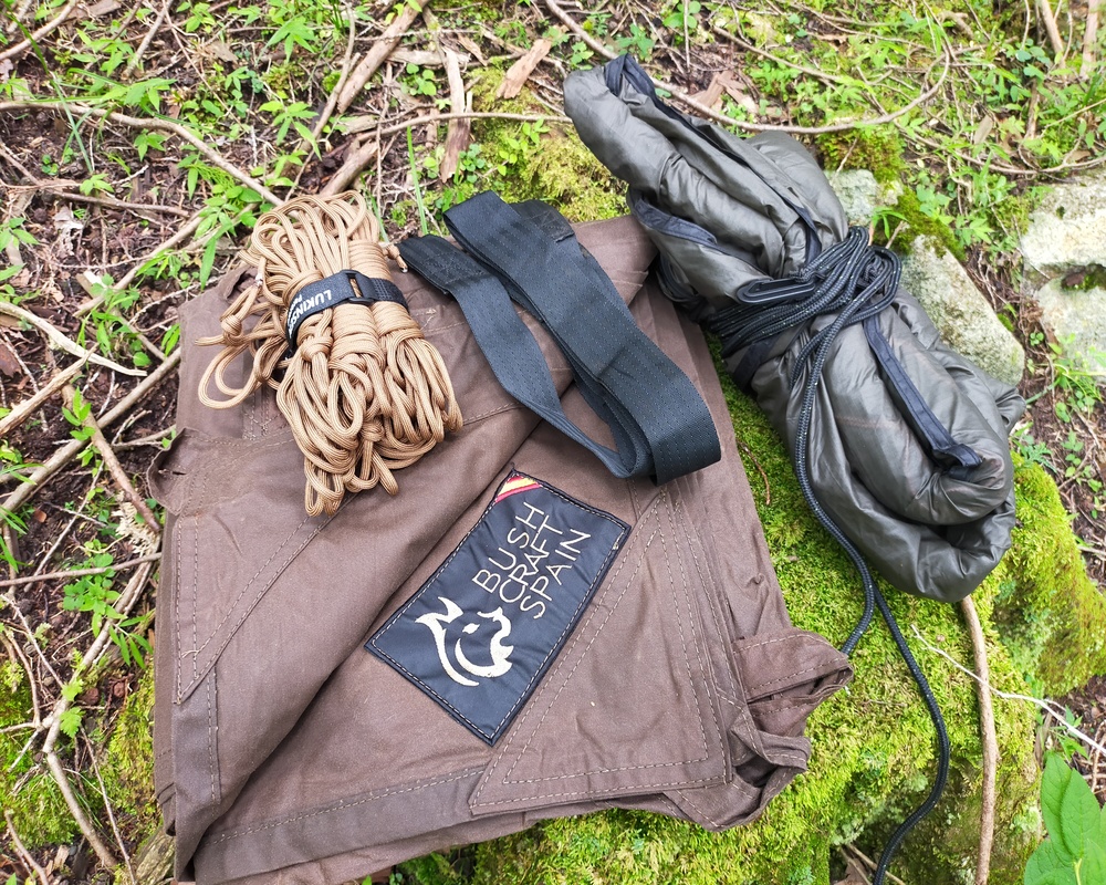 ブッシュクラフトスペイン コットンタープ