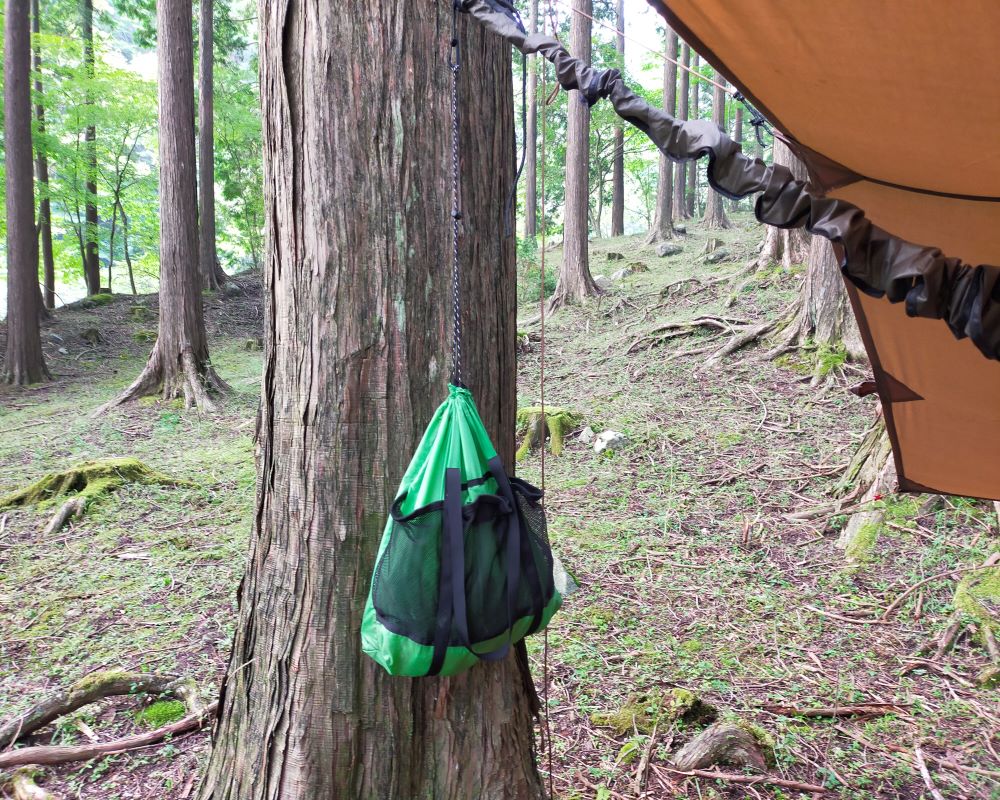 ハンモック 食材