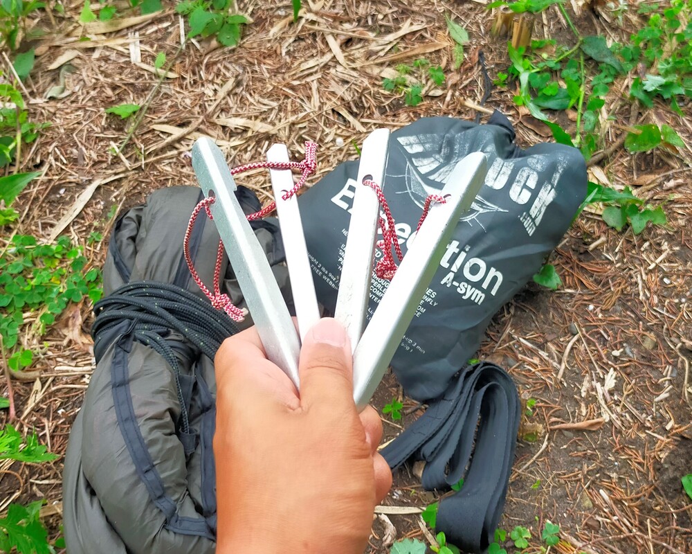 ヘネシーハンモック エキスペディションA-Sym 設営＆撤収